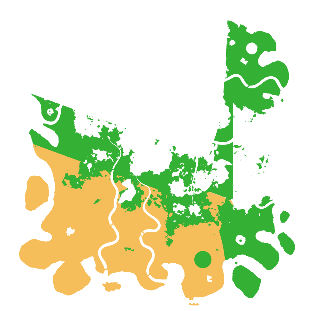 Biome Rust Map: Procedural Map, Size: 4800, Seed: 687788202