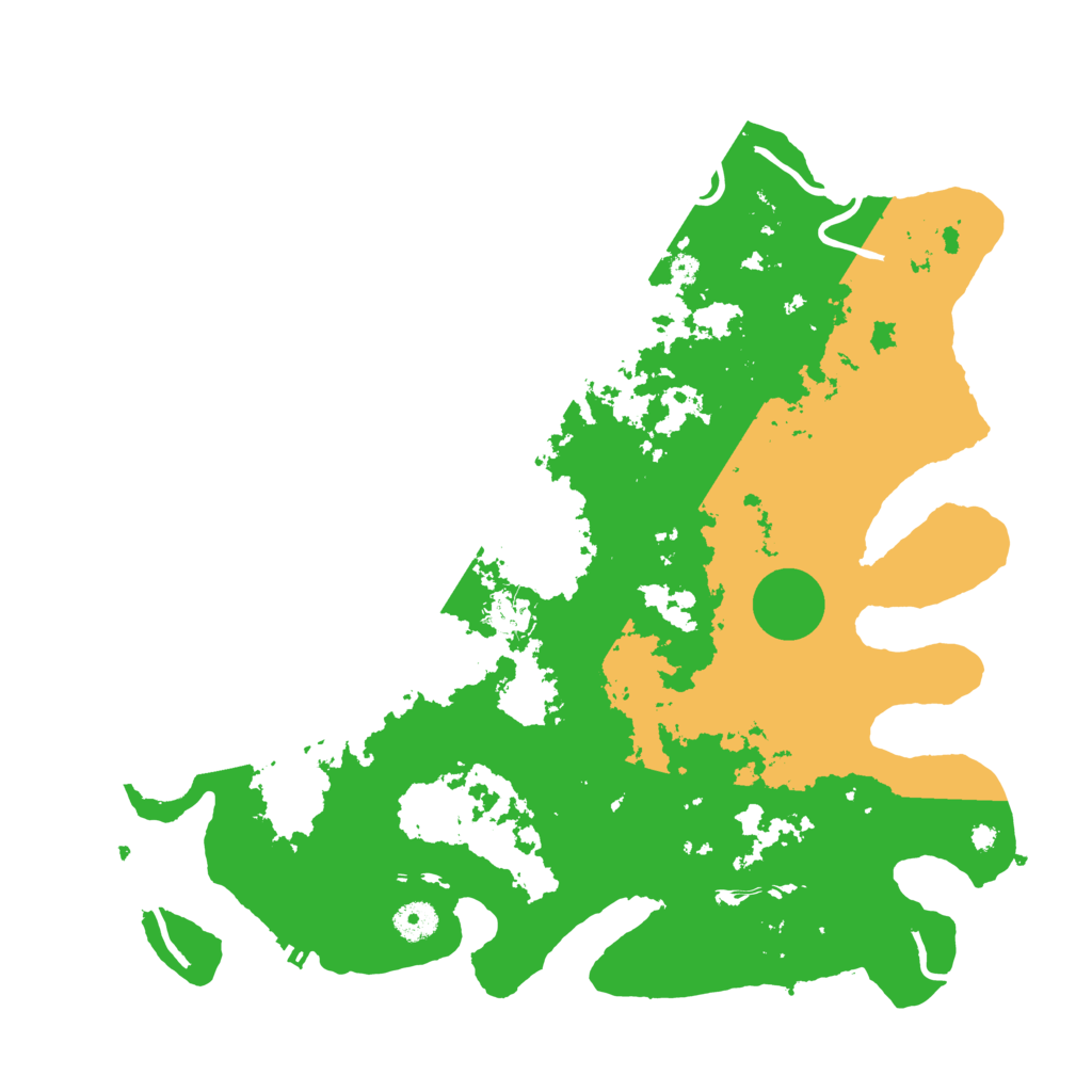 Biome Rust Map: Procedural Map, Size: 4000, Seed: 124741074