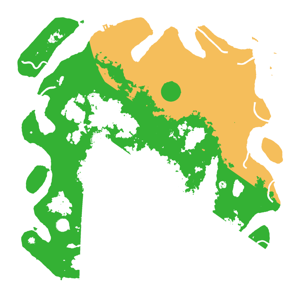 Biome Rust Map: Procedural Map, Size: 4000, Seed: 1802132889