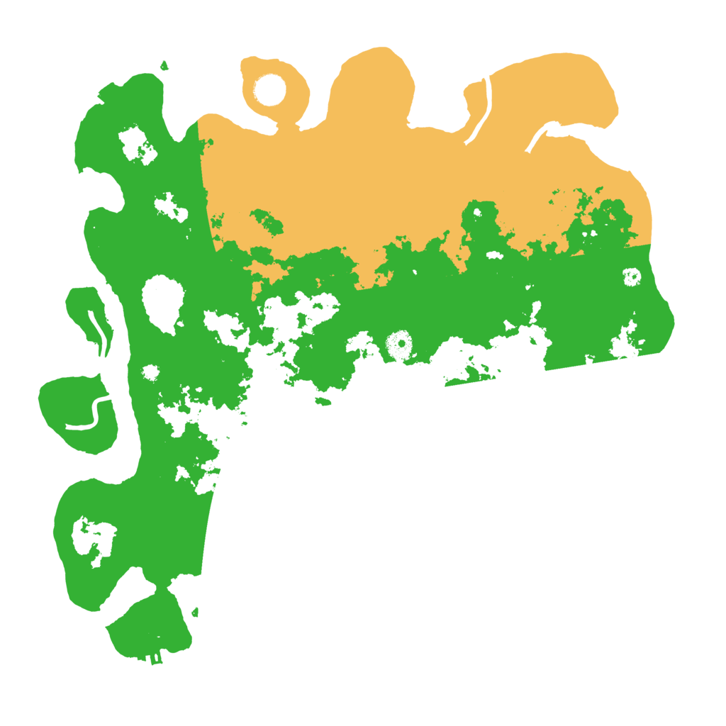 Biome Rust Map: Procedural Map, Size: 4000, Seed: 40321