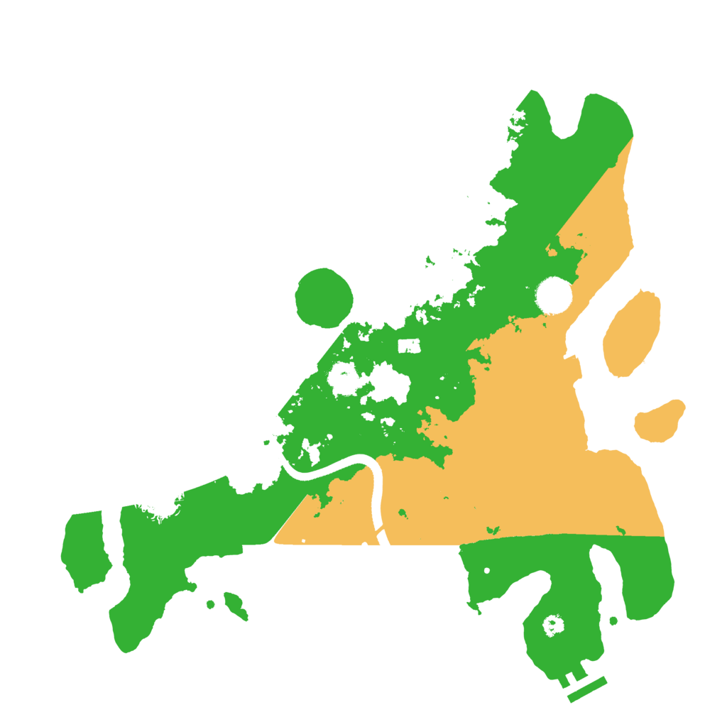 Biome Rust Map: Procedural Map, Size: 3500, Seed: 1892794090