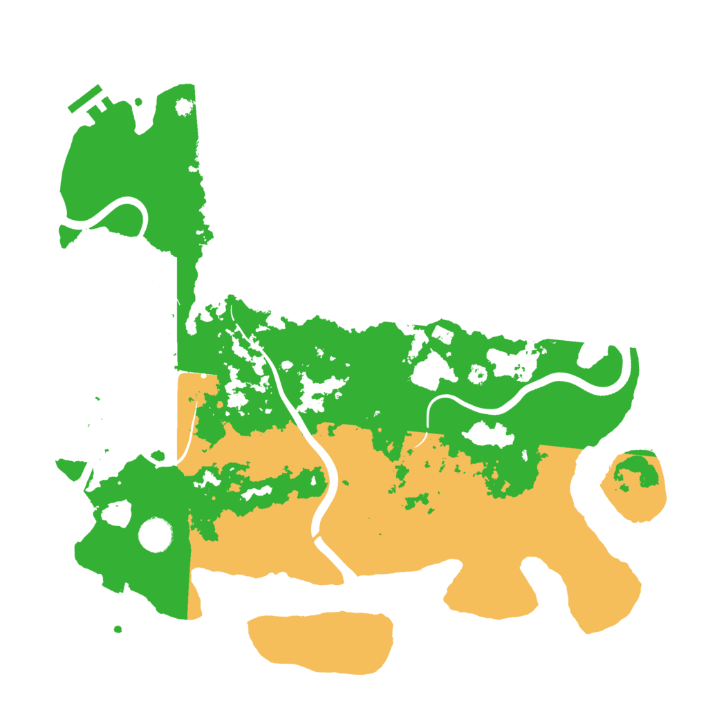 Biome Rust Map: Procedural Map, Size: 3700, Seed: 1675830075