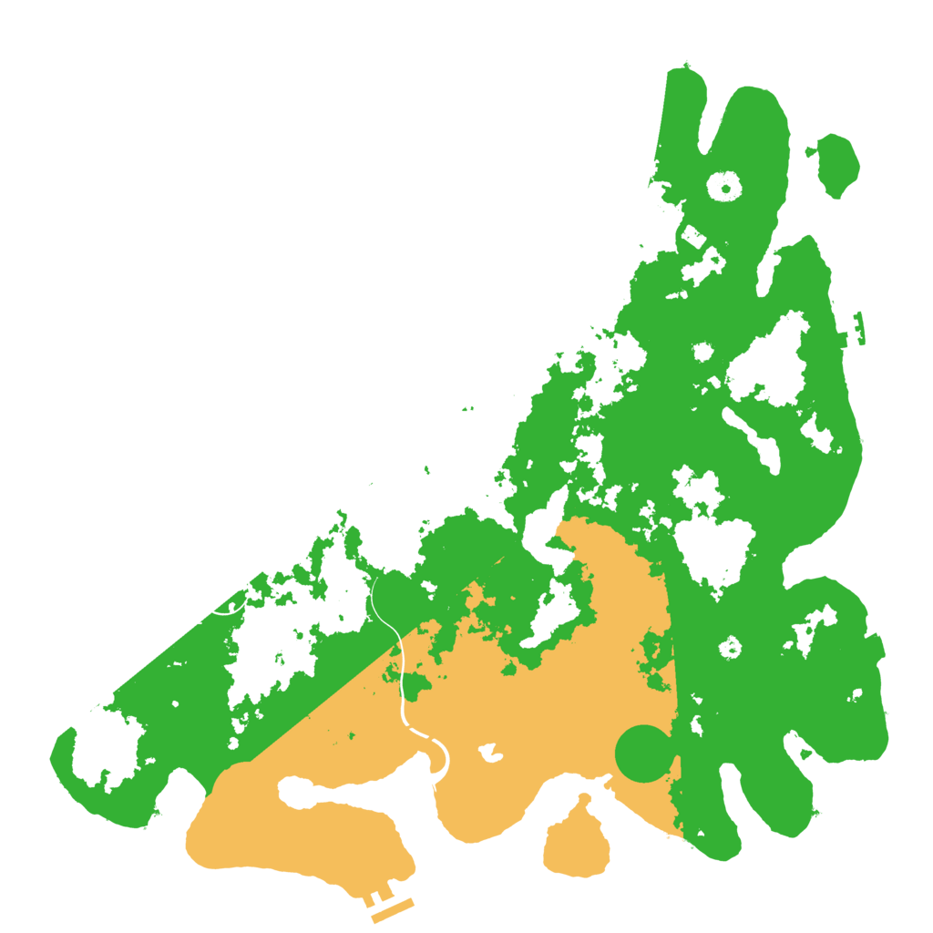 Biome Rust Map: Procedural Map, Size: 4250, Seed: 1174413771
