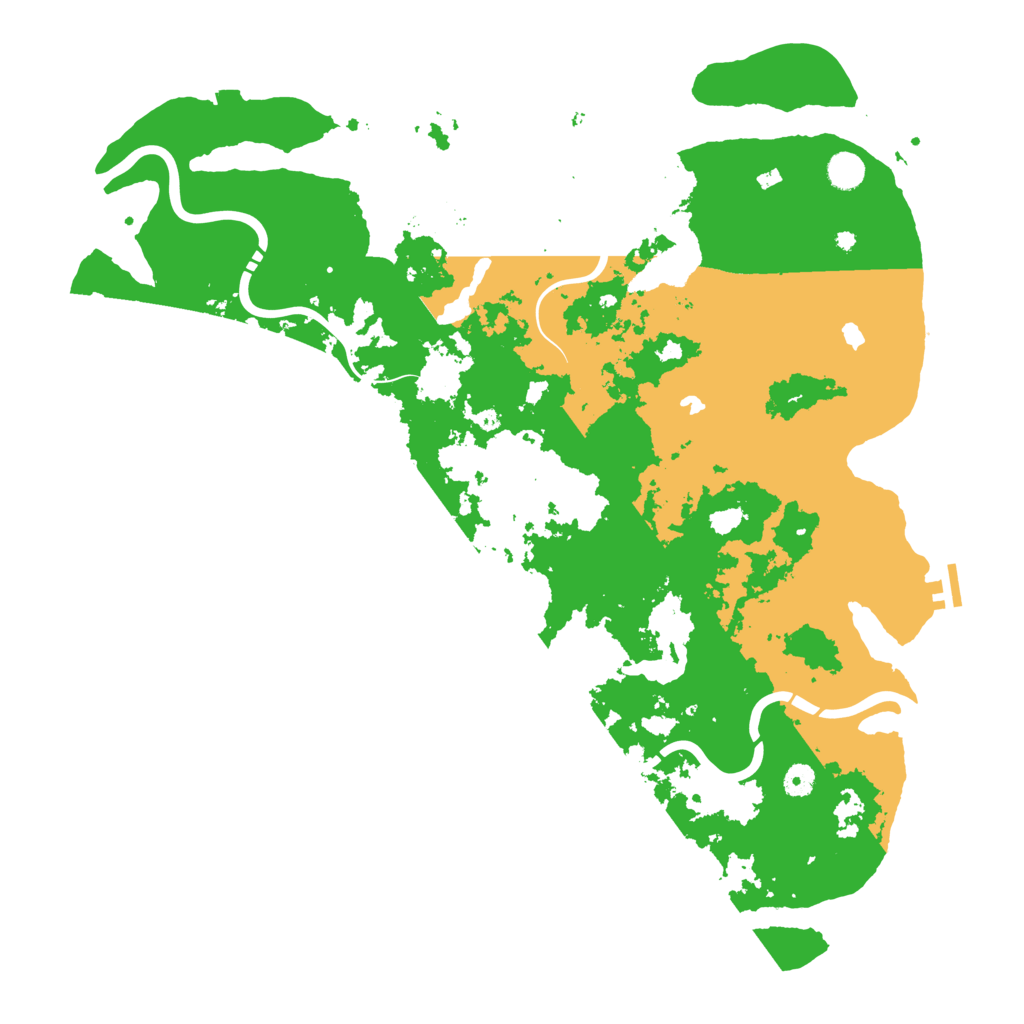 Biome Rust Map: Procedural Map, Size: 4800, Seed: 859748862