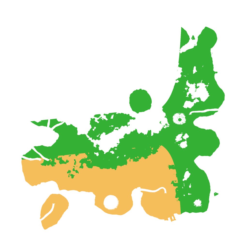 Biome Rust Map: Procedural Map, Size: 3000, Seed: 1780780737