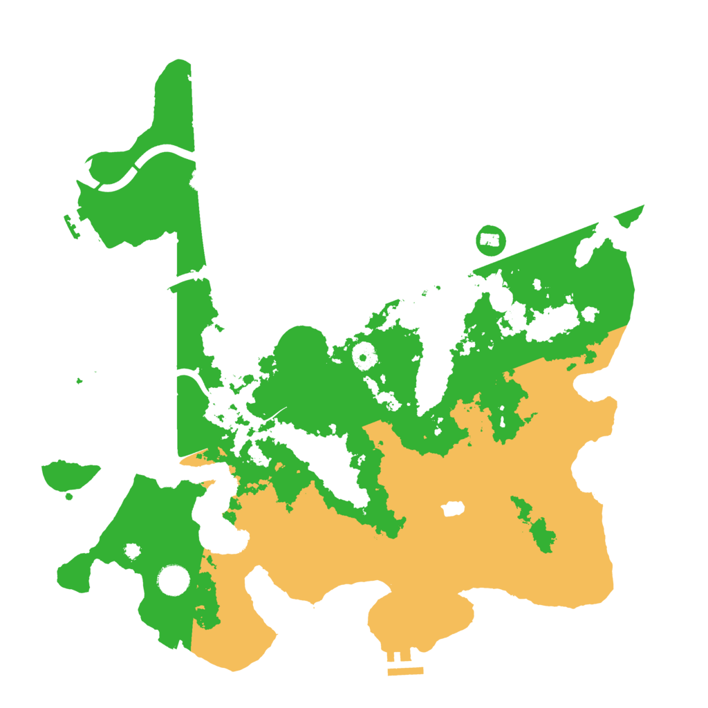Biome Rust Map: Procedural Map, Size: 4000, Seed: 1546705165