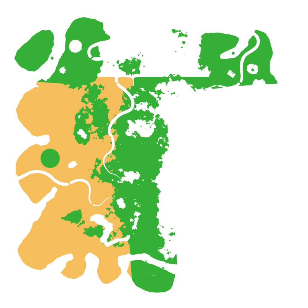 Biome Rust Map: Procedural Map, Size: 4250, Seed: 45634