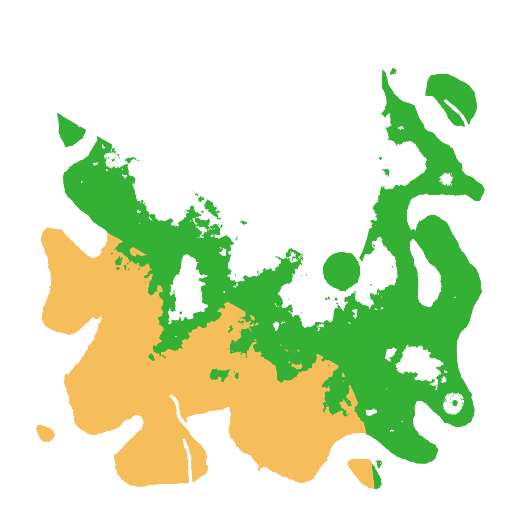 Biome Rust Map: Procedural Map, Size: 3700, Seed: 605645187