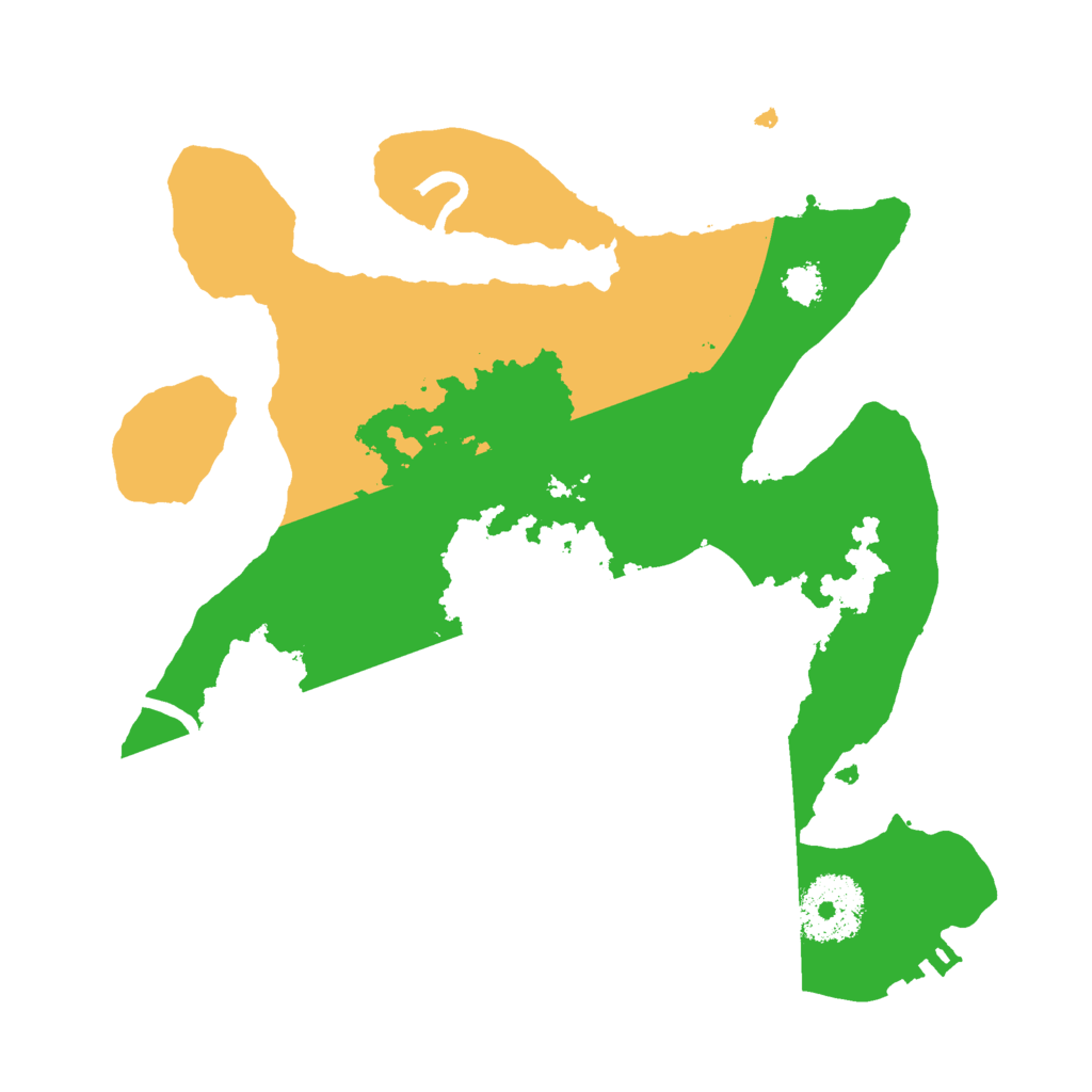 Biome Rust Map: Procedural Map, Size: 2500, Seed: 1507657526