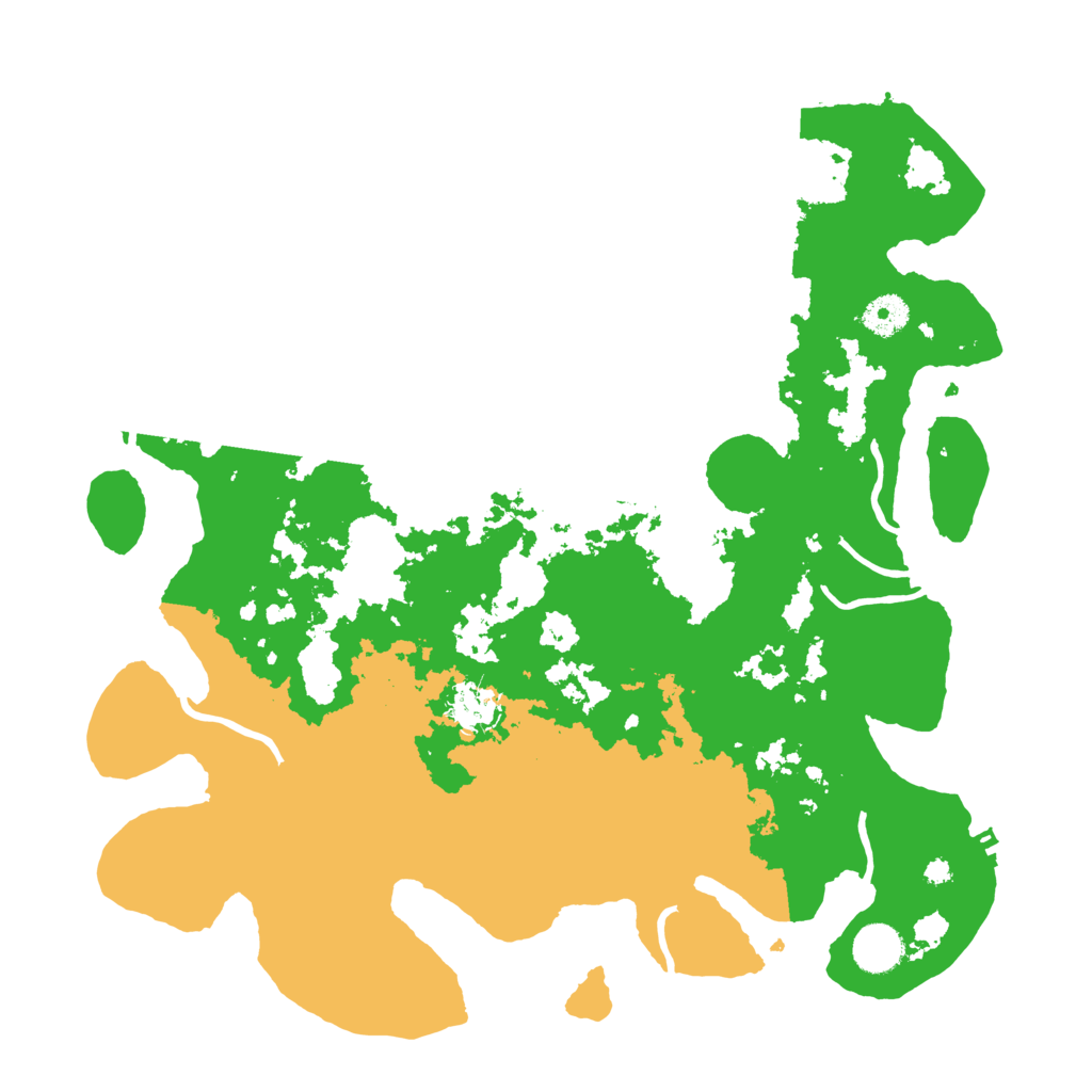 Biome Rust Map: Procedural Map, Size: 3850, Seed: 583257158