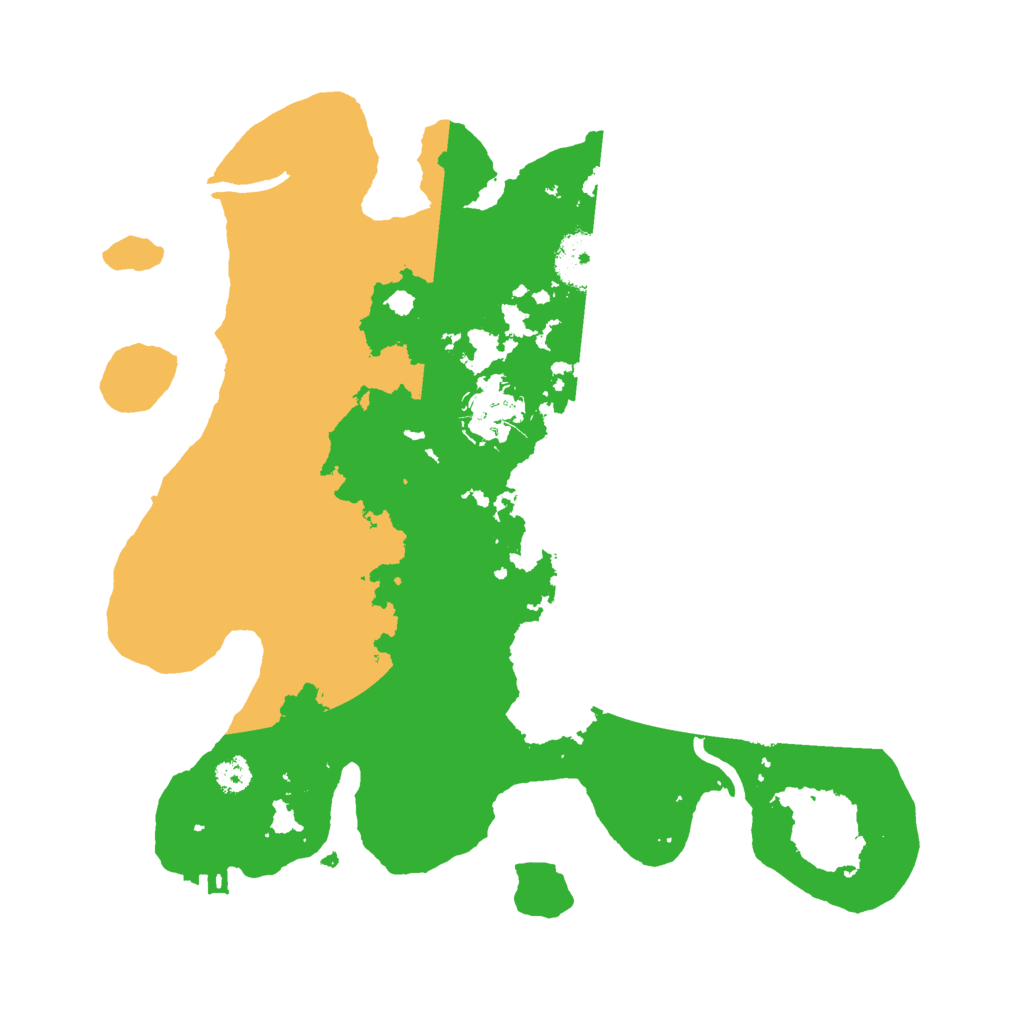 Biome Rust Map: Procedural Map, Size: 3000, Seed: 923299588