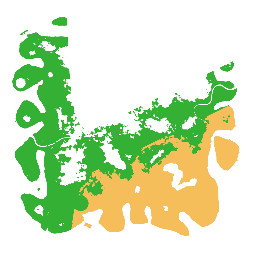 Biome Rust Map: Procedural Map, Size: 4500, Seed: 9639633