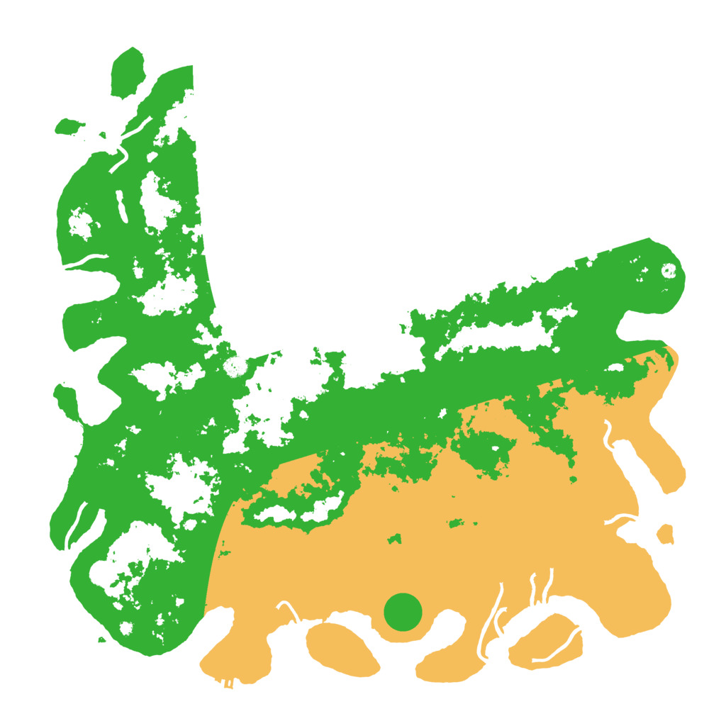 Biome Rust Map: Procedural Map, Size: 5000, Seed: 623625