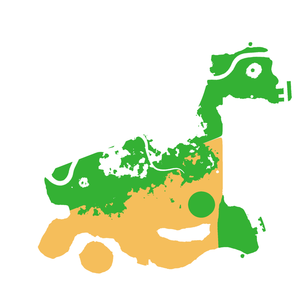 Biome Rust Map: Procedural Map, Size: 3000, Seed: 467819014