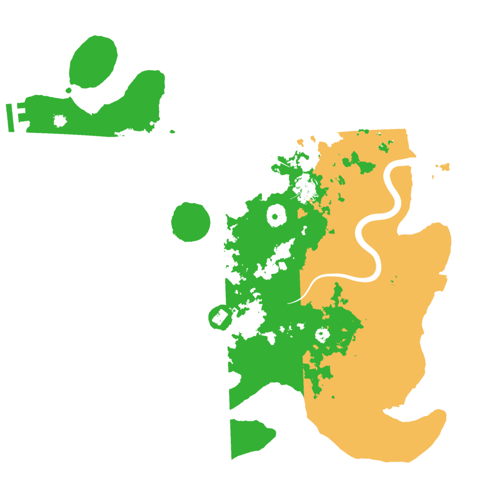 Biome Rust Map: Procedural Map, Size: 3500, Seed: 1919725951