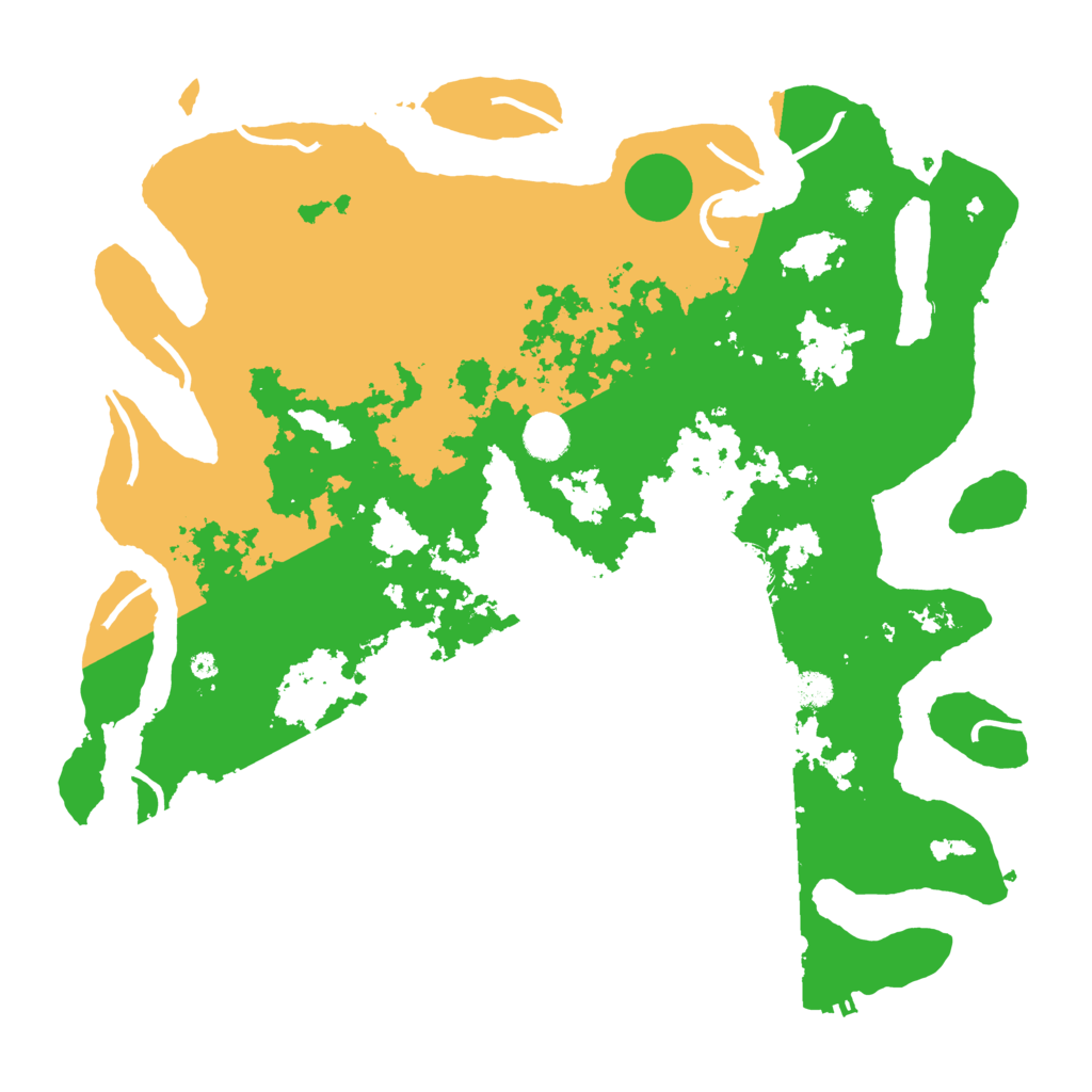 Biome Rust Map: Procedural Map, Size: 4250, Seed: 398498292