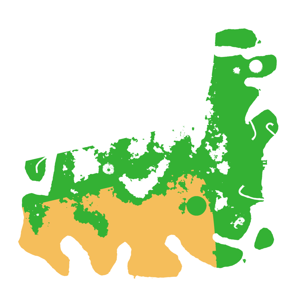 Biome Rust Map: Procedural Map, Size: 4000, Seed: 1745941165
