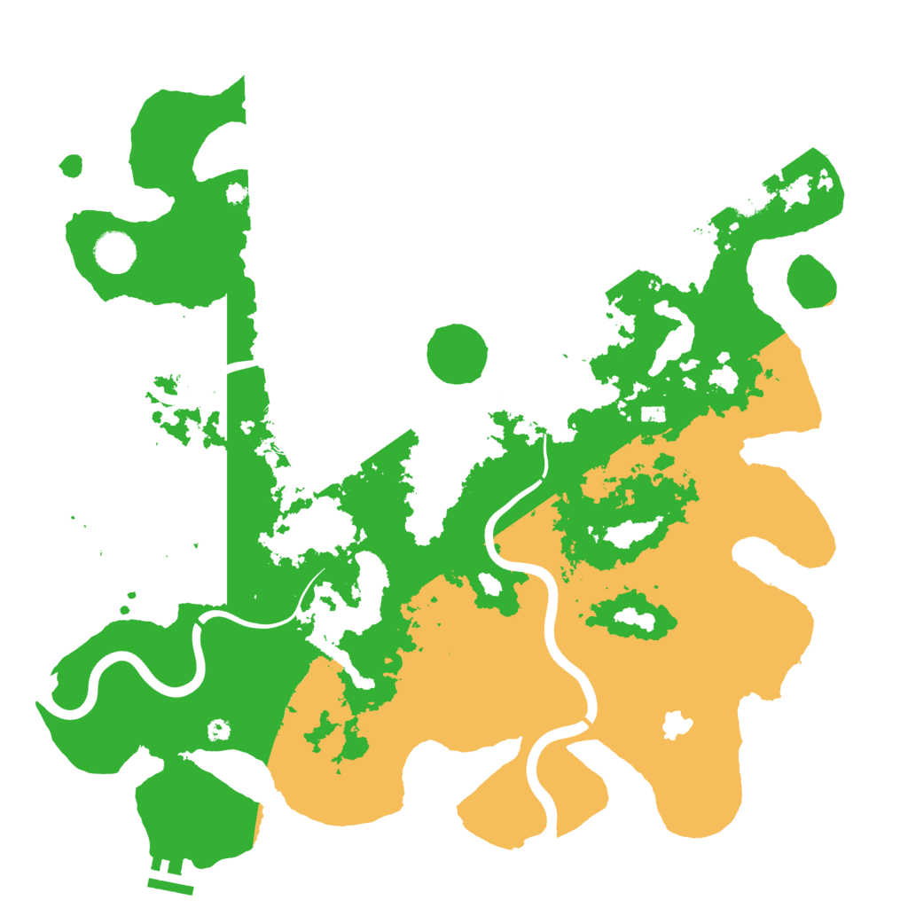 Biome Rust Map: Procedural Map, Size: 4000, Seed: 651473276