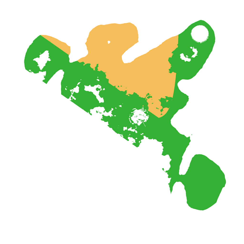 Biome Rust Map: Barren, Size: 2500, Seed: 310906