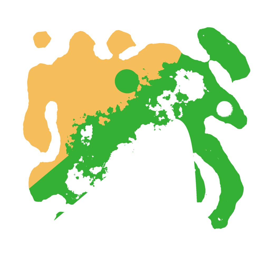 Biome Rust Map: Barren, Size: 3000, Seed: 120195615