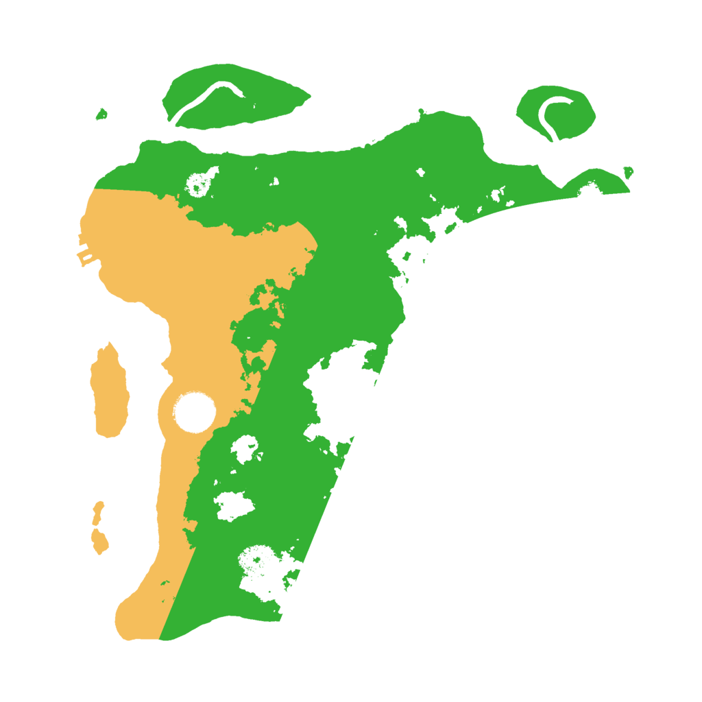 Biome Rust Map: Procedural Map, Size: 3000, Seed: 741862838