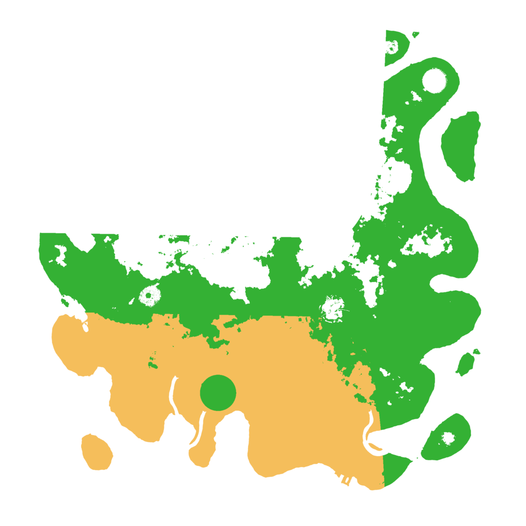 Biome Rust Map: Procedural Map, Size: 3850, Seed: 199052719