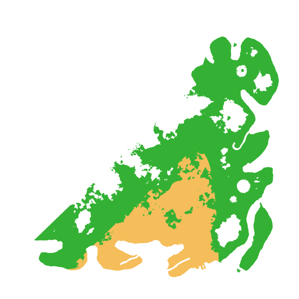Biome Rust Map: Procedural Map, Size: 4000, Seed: 1205638992