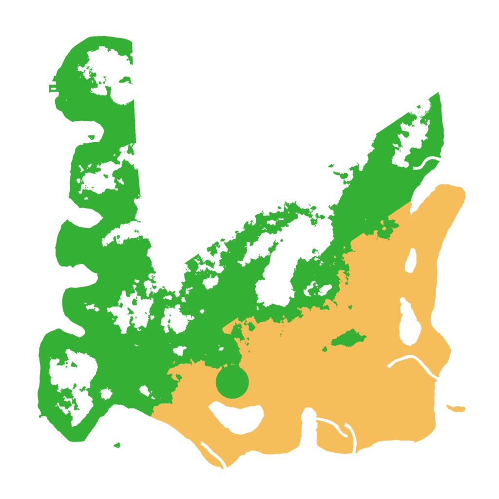 Biome Rust Map: Procedural Map, Size: 4000, Seed: 122281914