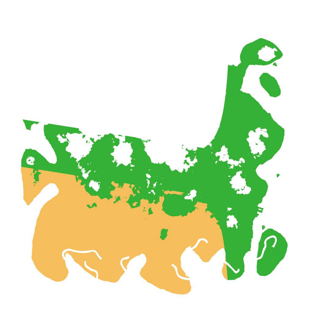 Biome Rust Map: Procedural Map, Size: 3850, Seed: 393096921