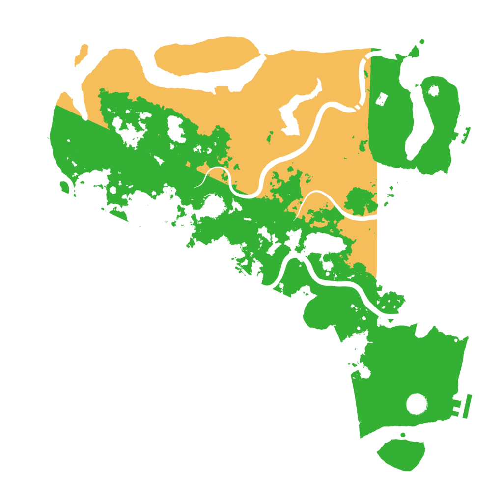 Biome Rust Map: Procedural Map, Size: 4250, Seed: 1855521641