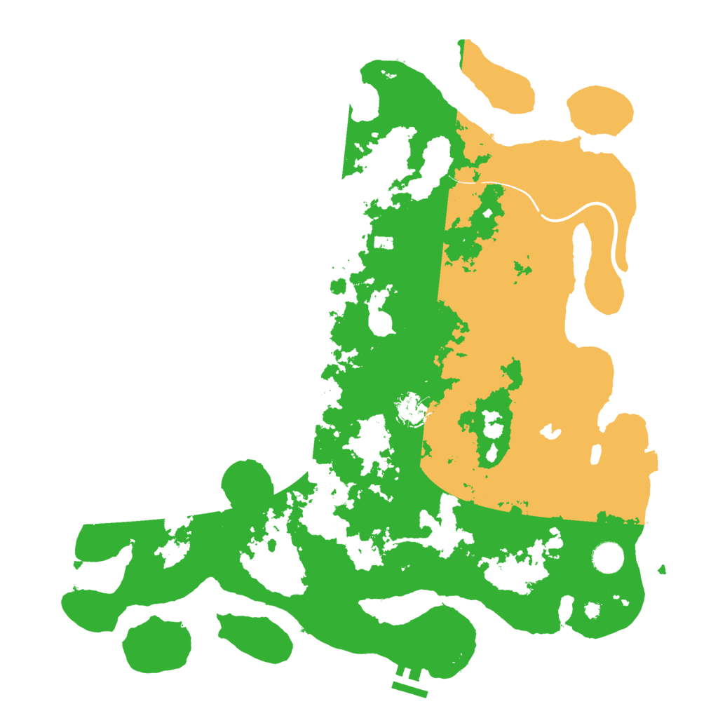 Biome Rust Map: Procedural Map, Size: 4000, Seed: 585851