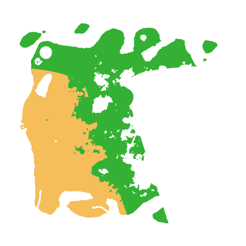 Biome Rust Map: Procedural Map, Size: 3500, Seed: 30912890