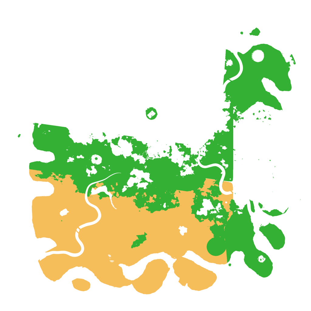 Biome Rust Map: Procedural Map, Size: 4500, Seed: 1058431377