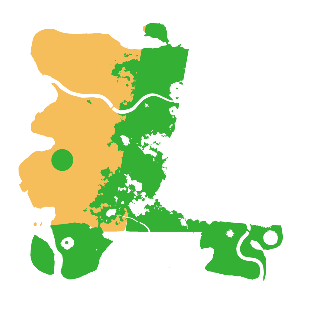 Biome Rust Map: Procedural Map, Size: 3750, Seed: 953328423