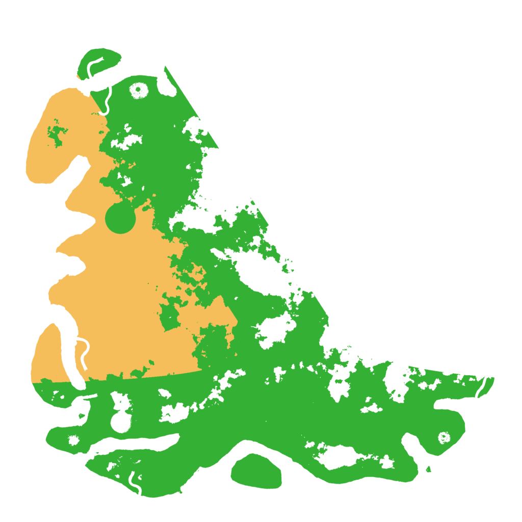 Biome Rust Map: Procedural Map, Size: 4500, Seed: 313426691