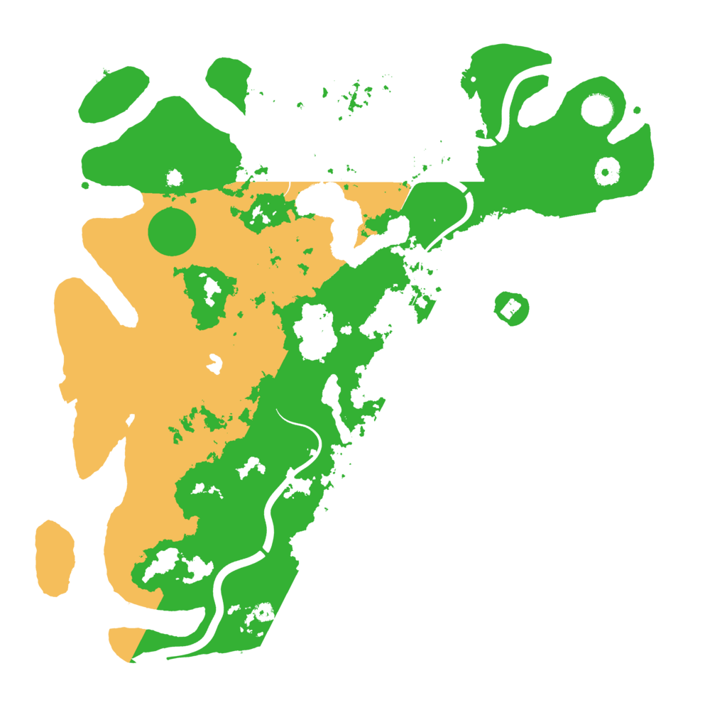 Biome Rust Map: Procedural Map, Size: 4000, Seed: 327210