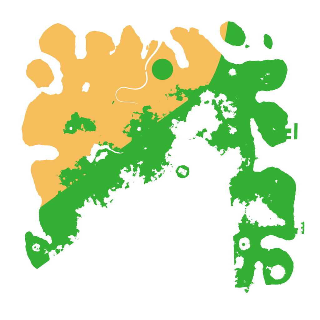 Biome Rust Map: Procedural Map, Size: 4000, Seed: 6731