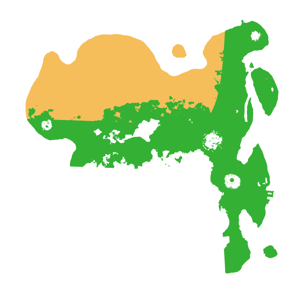 Biome Rust Map: Procedural Map, Size: 3000, Seed: 13861