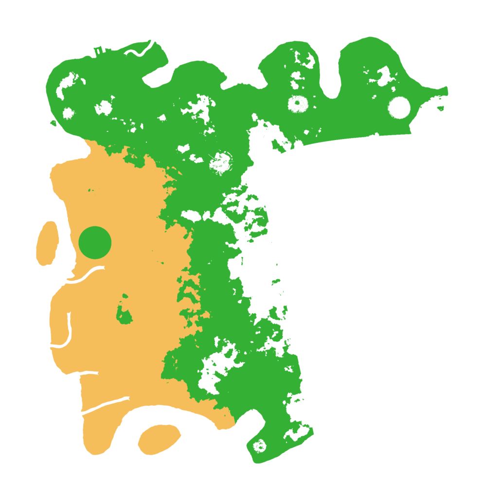 Biome Rust Map: Procedural Map, Size: 4000, Seed: 193355