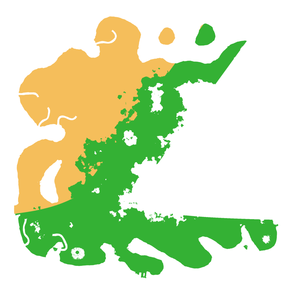 Biome Rust Map: Procedural Map, Size: 3500, Seed: 950928323