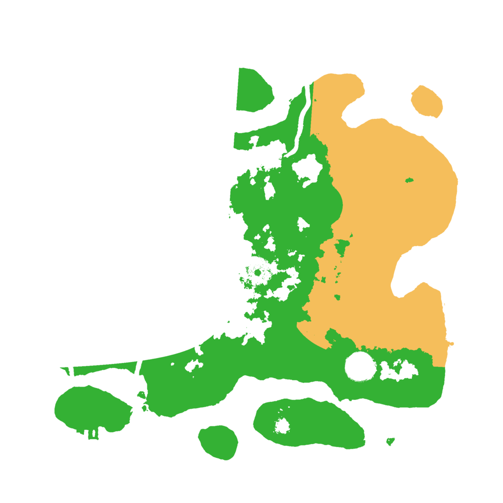 Biome Rust Map: Procedural Map, Size: 3000, Seed: 21614