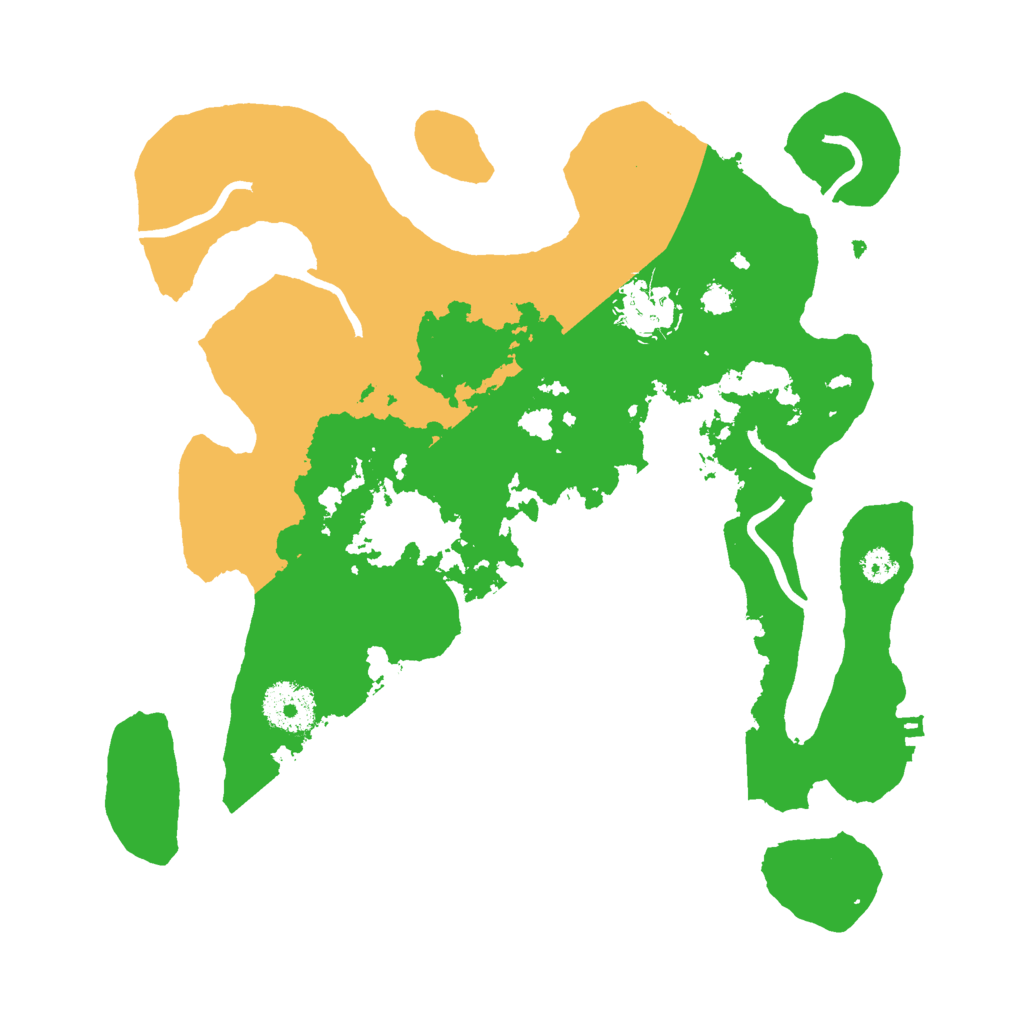Biome Rust Map: Procedural Map, Size: 3000, Seed: 1500726026