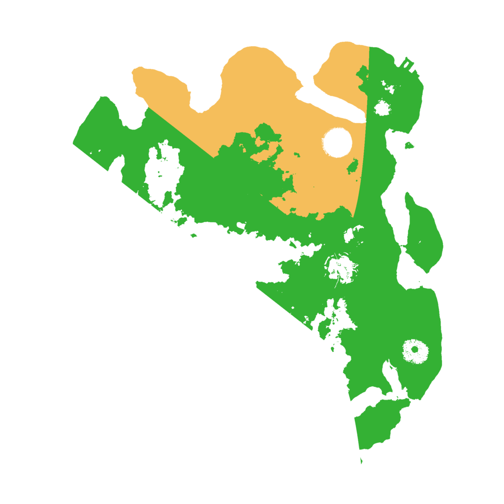 Biome Rust Map: Procedural Map, Size: 3000, Seed: 202131