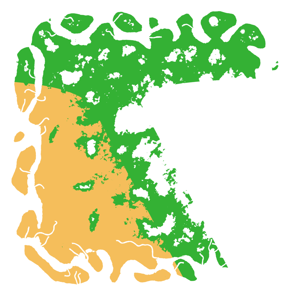 Biome Rust Map: Procedural Map, Size: 6000, Seed: 75946844