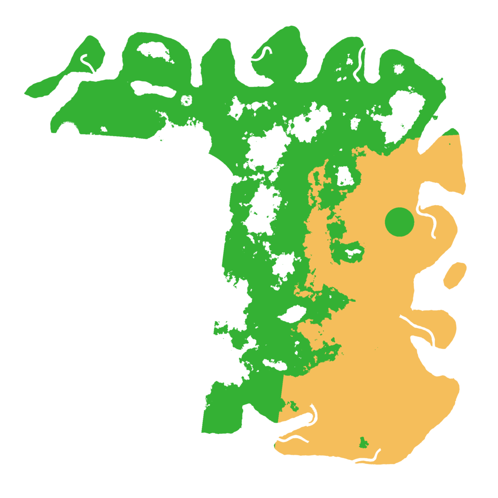 Biome Rust Map: Procedural Map, Size: 4500, Seed: 1645534788