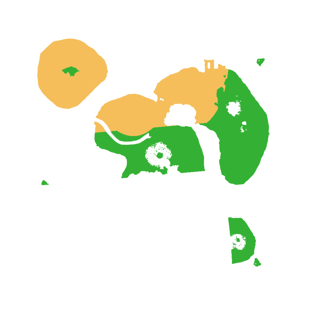 Biome Rust Map: Procedural Map, Size: 2000, Seed: 11122010