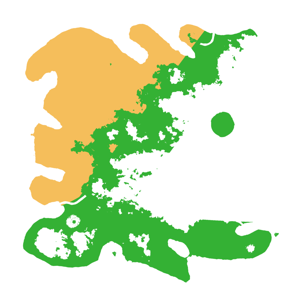 Biome Rust Map: Procedural Map, Size: 3500, Seed: 1357145533