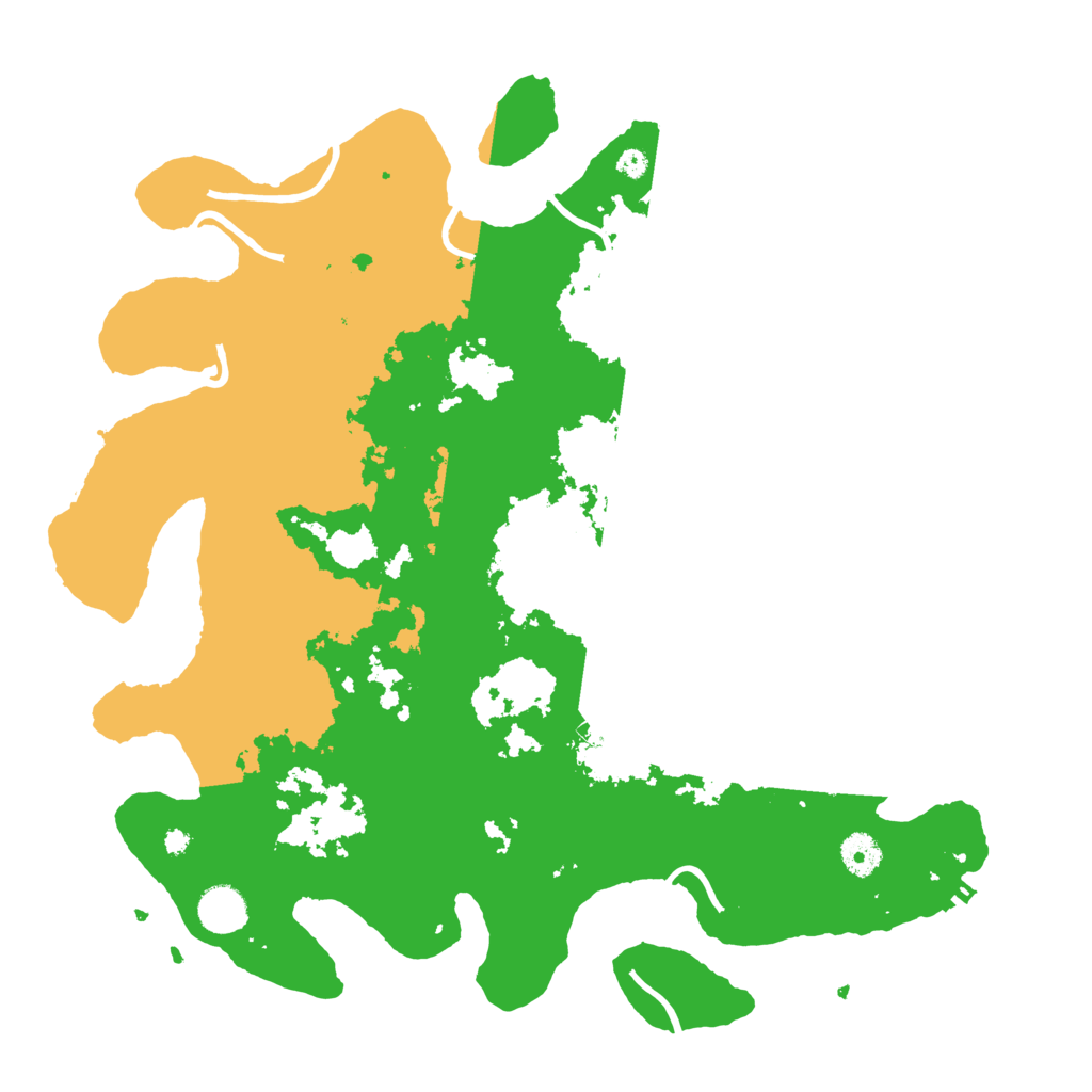 Biome Rust Map: Procedural Map, Size: 4000, Seed: 190564621