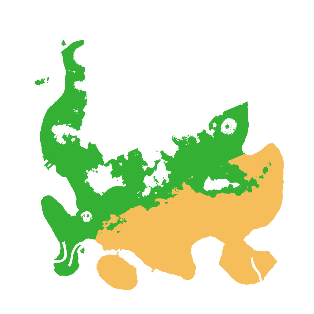 Biome Rust Map: Procedural Map, Size: 3000, Seed: 22541