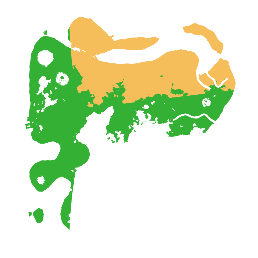 Biome Rust Map: Procedural Map, Size: 3000, Seed: 885080498